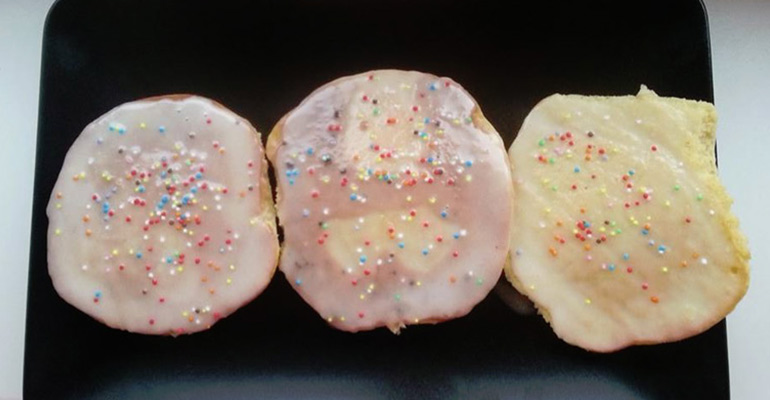 Amerikaner mit Glasur